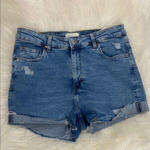 Denim Blue Women's Shorts